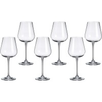 Набір бокалів для вина Bohemia Dora Strix 450 мл 6 шт (1SF73/450)