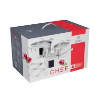 Набір посуду Vinzer Chef 89028 із 7 предметів