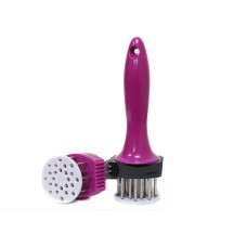 Розм'якшувач для м'яса 18.5 см Тендерайзер з голками Prima фіолетовий