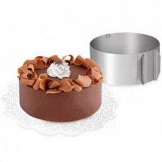 Роз'ємна кондитерська форма-кільце 8 см від 16 см до 30 см YTech 612LC