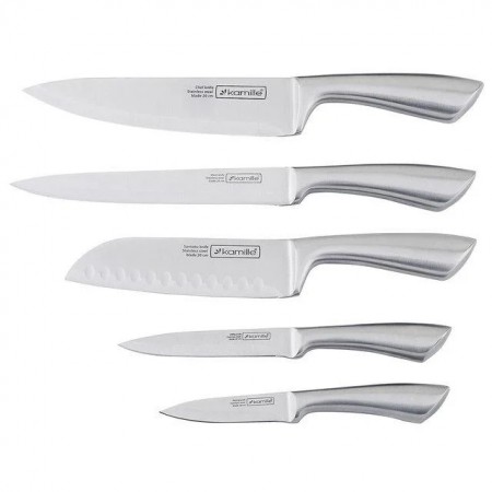 Набір кухонних ножів Kamille -5130