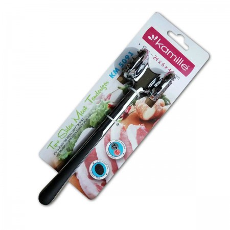 Молоток кухонный отбивной Kamille 24*6*4.5 см. из цинкового сплава КМ-5091