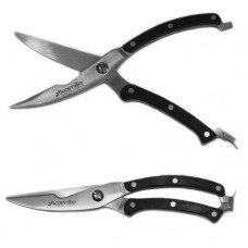 Ножиці кухонні з нержавіючої сталі з ручками з бакеліту 25 см Kamille 5102