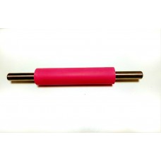 Силіконова качалка для тіста та мастики 42 см RYJ 1012 рожева