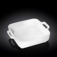 Форма фарфорова для запікання Wilmax 25,5 х 21,5 х 6.5 см 1560 мл з ручками 997037 WL