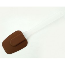 Лопатка силіконова Genes 25 x 8, 5x 7,5 см коричнева