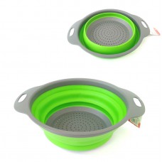 Друшляк силіконовий 23,5 х 9,5 (3,5) см сіро-салатовий Vincent VC-1403