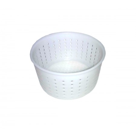Форма для сиру "Кругла" d-12,5 х 11,5 h-7 см вихід продукції до 0,4 - 0,7 кг. пластикова