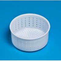 Форма для сиру "Кругла" d-12,5 х 11,5 h-7 см вихід продукції до 0,4 - 0,7 кг. пластикова Консенсус