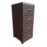 Комод Violet House 1004 Віолетта 37 х 45 х 90 см Coffee