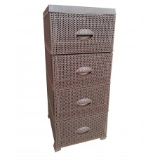 Комод Violet House 1004 Віолетта 37 х 45 х 90 см Coffee