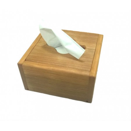 Диспенсер для серветок бамбуковий з кришкою Helios-7330