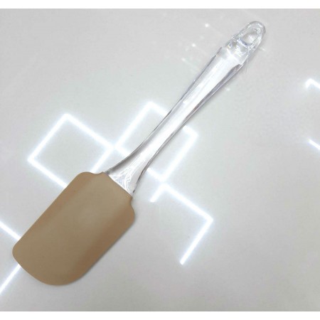 Лопатка силіконова 25 х 5 см коричнева SNT 20016Р