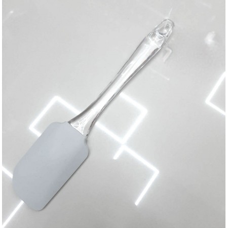 Лопатка силіконова 25 х 5 см сіра SNT 20016Р