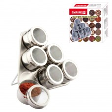 Набір баночок для спецій на магніті 6 шт Empire 0523