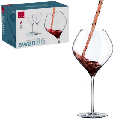 Набір келихів Rona Swan для вина 860 мл 6 шт 6650 860 RN