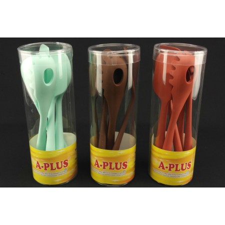 Набор кухонных принадлежностей 5 предметов Силикон A-PLUS 1922