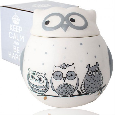 Цукорниця Совушки 13,5 х 12,5 х 12 см 660 мл S&T 6040-18