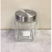 Банка для сипучих продуктів 1,3 л квадратна S&T 7077