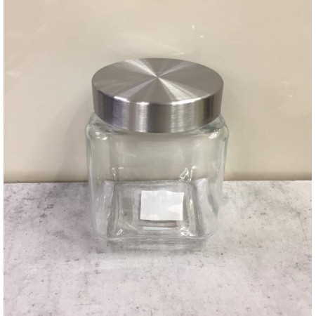 Банка для сипучих продуктів 1,3 л квадратна S&T 7077