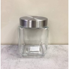 Банка для сипучих продуктів 1,3 л квадратна S&T 7077