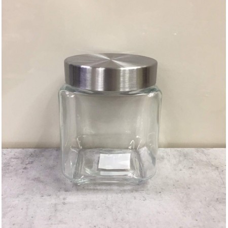 Банка для сипучих продуктів 1,3 л квадратна S&T 7077