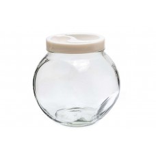 Банка скляна об'єм 1,730 мл Білий перламутр EverGlass Sweet 15017