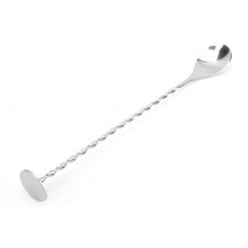Барна ложка San Ignacio Party 27 см нержавіюча сталь кручена SG-7264