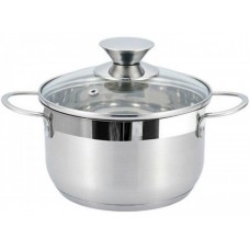 Каструля 3,6 л нержавіюча сталь GUSTO MEDIA GT-1101-20