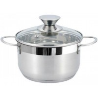 Каструля 4,7 л нержавіюча сталь GUSTO MEDIA GT-1101-22