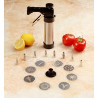 Кондитерський шприц прес дозатор 16 насадок Maestro MR-1680