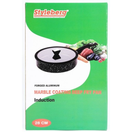 Сковорода глибока d-28 см із гранітним покриттям A-PLUS 1508