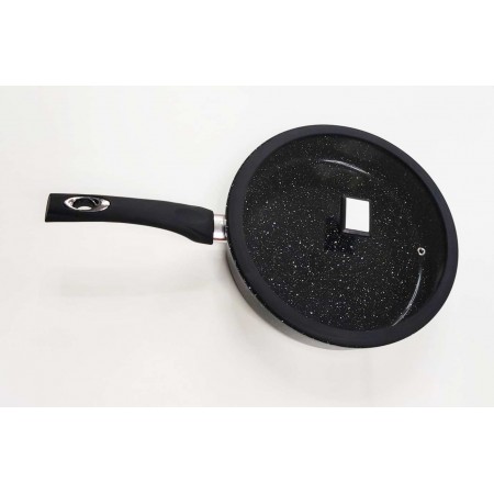 Сковорода глибока d-28 см із гранітним покриттям A-PLUS 1508