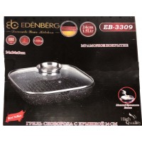 Сковорода-гриль із кришкою d-24 см Edenberg EB-3309