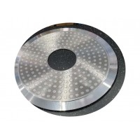 Сковорода-гриль із кришкою d-24 см Edenberg EB-3309