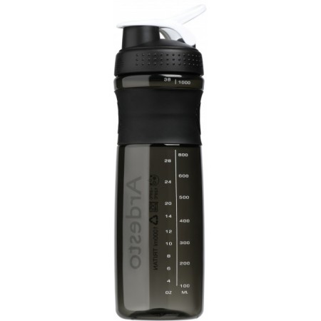 Пляшка для води Smart Bottle 1000 мл чорний тритан Ardesto AR2204TB