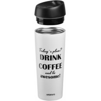 Термочашка Coffee time Awesome 450 мл Ardesto AR2645DMW