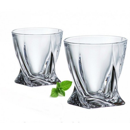 Набор стаканов Bohemia Quadro 340 мл для виски 6 шт 2k936-99A44 340 BOH