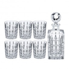 Подарунковий набір Bohemia Diplomat 7 предметів (карафа 700 мл. склянки 320 мл х 6) 99999-AC013