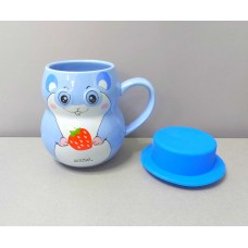 Чашка із силіконовою кришкою Хом'як 380 мл Stenson R88405R