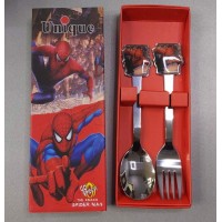 Набір дитячих столових приладів Людина-павук ложка та вилка Україна ТД
