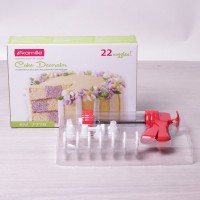 Шприц-прес кондитерський Kamille 21 насадка у комплекті КМ-7778