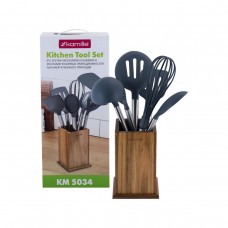 Набір кухонних речей Kamille в підставці 7 предметів KM-5034