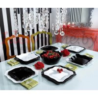 Сервіз Luminarc AUTHENTIC Black & White 19 предметів