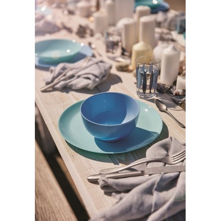 Тарелка Luminarc Diwali Light Turquoise десертная круглая 19 см 2613P LUM