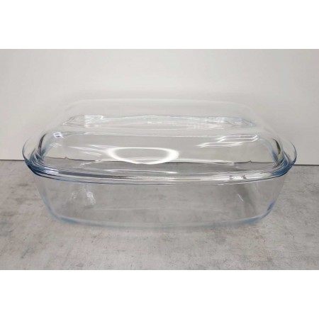Гусятниця 6,5 л прямокутна з кришкою Pyrex 466A000