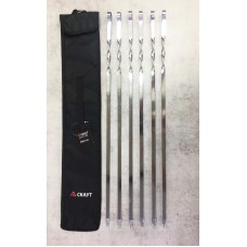 Набір шампурів 6 шт у чохлі 60 х 1 см Скаут 0713А