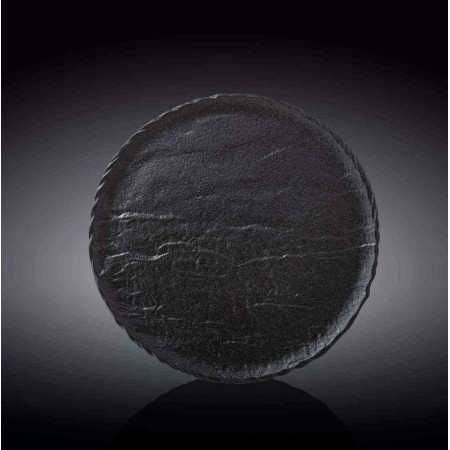 Тарілка кругла 23 см SlateStone Black Wilmax WL-661125/A