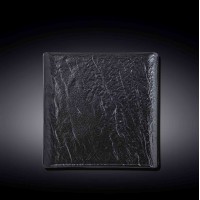 Тарілка квадратна SLATESTONE BLACK 21,5 х 21,5 см Wilmax WL-661106/A