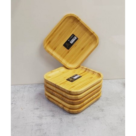 Тарілка квадратна 17,5 х 17,5 см Wilmax Bamboo 771020 WL